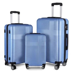 Luggage Sets, 3 Piece Luggage Expandable Suitcase Set, Carry Hardshell 4-Wheel Spinner Luggage W/TSA Lock, Clearance Suitcase Sets (20"/24"/28") -Home Decor Store GUEST 71418002 2da9 462d ba0c 18b5f4e728e0