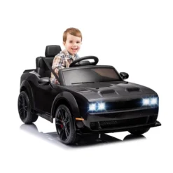 12V Ride On Car, Licensed Dodge Challenger Kids' Electric Car, Battery Powered Electric Vehicle With Remote Control -Home Decor Store GUEST 72577700 dde8 48eb 867b 3e14da530015
