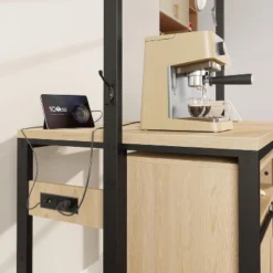 42'' Sliding Barn Door Kitchen Island With Storage, Multi-Functional Dining And Living Room Cabinet -Home Decor Store GUEST 76305c70 f975 48ee 89dc 20005c56d831