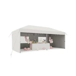 10'x 20' Pop Up Canopy Tent, Easy To Set Up And Take Down, Portable Tent With 4Pcs Sidewalls, 12 Stakes & 6 Sandbags For Backyard Wedding Party,Black 19 10'x 20' Pop Up Canopy Tent, Easy To Set Up And Take Down, Portable Tent With 4Pcs Sidewalls, 12 Stakes & 6 Sandbags For Backyard Wedding Party,Black -Home Decor Store GUEST 77063cda fa9c 42e2 a791 ef2339d0e19e