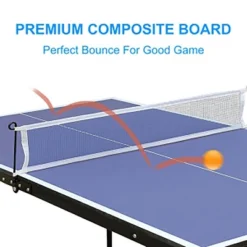 Portable Foldable Table Tennis Set With Net, Paddles, And Balls - Indoor/Outdoor Blue - 4.5ft 10 Portable Foldable Table Tennis Set With Net, Paddles, And Balls - Indoor/Outdoor Blue - 4.5ft -Home Decor Store GUEST 79ac6ac0 6cf7 4579 b8b9 6b892e7f0f5a