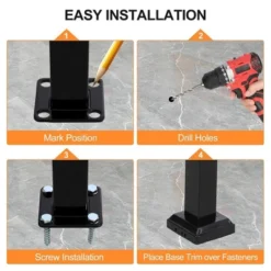 Handrails Fits 1 To 4 Steps,Outdoor Handrails Adjustable Height Stair Handrail -Home Decor Store GUEST 7c7b8bfa 432a 4985 b014 fa865f8ec4e4