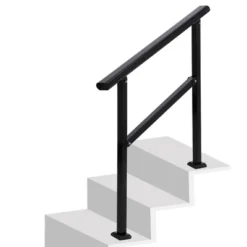 Handrails Fits 1 To 4 Steps,Outdoor Handrails Adjustable Height Stair Handrail -Home Decor Store GUEST 7e41582e cd2f 403d b3dd e2f556469229