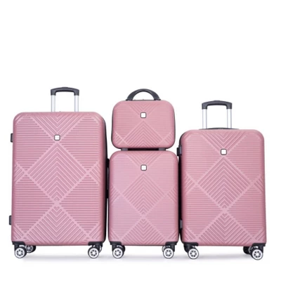 4 Piece Luggage Sets, Expandable Carry On Luggage Set, Suitcase Set 14/20/24/28 In, Hard Shell Luggage Sets With Tsa Lock, Spinner Wheels 8 4 Piece Luggage Sets, Expandable Carry On Luggage Set, Suitcase Set 14/20/24/28 In, Hard Shell Luggage Sets With Tsa Lock, Spinner Wheels - Image 8