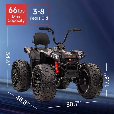 Two Seater 24V Kids ATV, 4x4 Kids Electric 4 Wheeler Quad Ride On Car Toy 6 Two Seater 24V Kids ATV, 4x4 Kids Electric 4 Wheeler Quad Ride On Car Toy - Image 6