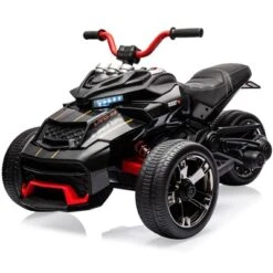 12V 3 Wheeler Ride On ATV Electric Motorcycle, Battery Powered Electric Vehicle W/Led Lights -Home Decor Store GUEST 864e072a c439 4862 a4d3 8586d9b04c40