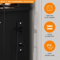 Vanity Desk With Large Mirror And Lights, Makeup Vanity With Charging Station, 3 Lighting Modes Adjustable Brightness -Home Decor Store GUEST 8717e0ad 6cdb 4fbc b83b 0521ec472e98