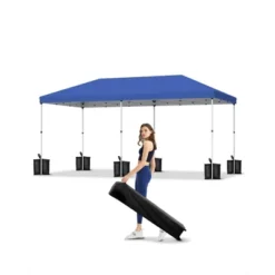 10x20 Pop Up Canopy - 1 Min Setup, 3 Height Adjustments W/Sandbags, UV Protection For Camping, Beach, Parties 20 10x20 Pop Up Canopy - 1 Min Setup, 3 Height Adjustments W/Sandbags, UV Protection For Camping, Beach, Parties -Home Decor Store GUEST 8ba367e7 8e32 4dcc b6c3 5fda180f7b3b