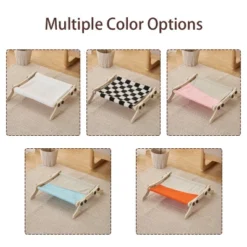 Cat Hammock Radiator, Dual-use Cat Window Hammock For Indoor Cat, Adjustable Wood Cat Radiator Beds Cat Window Beds Holds Up 18kg For Home Living Room -Home Decor Store GUEST 8c5af490 96fd 40e2 a7e3 1bfd0c9dfd9e