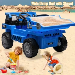 Ride On Dump Truck, 12V Ride On Car With Remote Control, Electric Dump Bed And Extra Shovel 13 Ride On Dump Truck, 12V Ride On Car With Remote Control, Electric Dump Bed And Extra Shovel -Home Decor Store GUEST 8c6fd1c4 1705 440a 956f c1f5986c493f