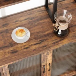 Bakers Rack With Cabinet 5 Tier Microwave Stand 63.78" Microwave Storage Rack With Door Vintage Kitchen Utility Storage Shelf 12 Bakers Rack With Cabinet 5 Tier Microwave Stand 63.78" Microwave Storage Rack With Door Vintage Kitchen Utility Storage Shelf -Home Decor Store GUEST 94435403 5aad 442d 87ae cf44f5edcc3a