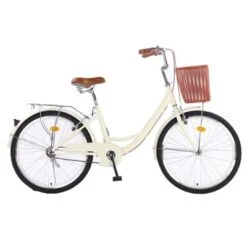 24 & 26 Inch Beach Cruiser Bike For Women, Womens Bike With Basket 1 Speed, Step Through Bikes -Home Decor Store GUEST 97e9c2d5 0316 4551 b62c cc691b537119