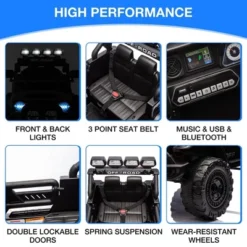 Ride On Truck Car For Kids, 12V Electric Ride On Car With Remote Control -Home Decor Store GUEST 99efe865 bbd4 4d06 b80f 1f1bf7b7209f