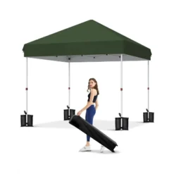 10x10 Pop Up Canopy Tent Outdoor Canopy With No Removable Sidewall,Heavy Duty Commercial Instant Tent Shelter -Home Decor Store GUEST 9b54acb0 7c57 494a a32f cce035c50358