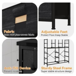 12 Drawer Dresser For Bedroom, Tall Fabric Dressers & Chest Of Drawers, Fabric Storage Tower -Home Decor Store GUEST 9bd08579 3999 4152 9b50 39c3ad9de07c