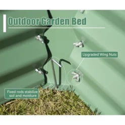 Galvanized Raised Garden Bed, 8x4x1.5FT Tall Galvanized Planter Raised Garden Boxes Outdoor, Large Steel Planter Box For Flowers Vegetables Herbs -Home Decor Store GUEST 9bf17b5b 0dcf 4e07 b8d5 3d3454590814