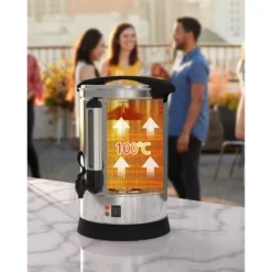Whizmax 100 Cup Commercial Coffee Maker, Quick Brewing For Church, Meeting Rooms, Lounges -Home Decor Store GUEST 9c0603fc 9d79 4ba1 a2a6 d028624828d2