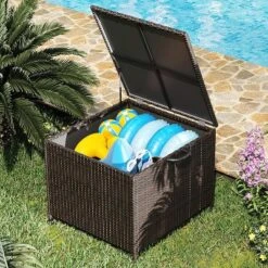 WhizMax Outdoor Storage Box, 80 Gallon Deck Box, Waterproof PE Rattan Storage Bench For Patio Cushions, Gardening Tools, Pool Accessories, Brown 11 WhizMax Outdoor Storage Box, 80 Gallon Deck Box, Waterproof PE Rattan Storage Bench For Patio Cushions, Gardening Tools, Pool Accessories, Brown -Home Decor Store GUEST 9cf2e42f 3ac8 4f4a bc28 fcf896b2ef3e