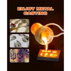 Whizmax Square 1 + 3 KG Molten Gold Furnace For Molten Metal -Home Decor Store GUEST 9fa45499 34df 4c5f 8082 35d831699e2e