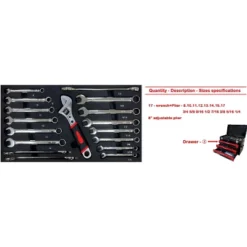 Mechanic Tool Set For Home,3-Tier Socket Wrench Ratchet Plier Nails, Home Tool Set Mechanics Kit With 3 Drawers Organizer For Adults Man Handyman -Home Decor Store GUEST 9fa85b6d 5600 4d52 af11 1c5d020179ab