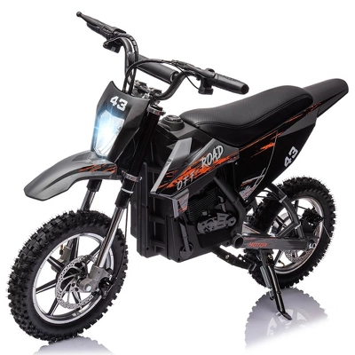 36V Kids Ride On Dirt Bike,15.5MPH Fast Speed Electric Battery-Powered Off-Road Motorcycle 7 36V Kids Ride On Dirt Bike,15.5MPH Fast Speed Electric Battery-Powered Off-Road Motorcycle - Image 7