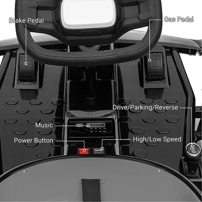 Go Kart For Kids, 24V Drift Kart With 2X200W Strong Motor, 7AH Big Battery, Electric Pedals 7 Go Kart For Kids, 24V Drift Kart With 2X200W Strong Motor, 7AH Big Battery, Electric Pedals - Image 7