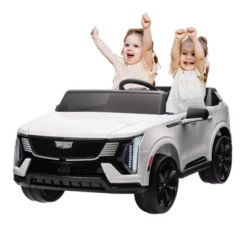 24V Kids Ride On Car Licensed Cadillac 2 Seater Ride On Truck Toy Battery Powered Electric Car For Toddlers -Home Decor Store GUEST a7c05f16 30fb 4564 abfa 87151cdfc2cf