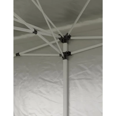 10'x 20' Pop Up Canopy Tent, Easy To Set Up And Take Down, Portable Tent With 4Pcs Sidewalls, 12 Stakes & 6 Sandbags For Backyard Wedding Party,Black 4 10'x 20' Pop Up Canopy Tent, Easy To Set Up And Take Down, Portable Tent With 4Pcs Sidewalls, 12 Stakes & 6 Sandbags For Backyard Wedding Party,Black - Image 4