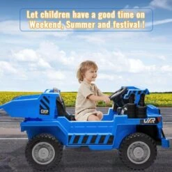 Ride On Dump Truck, 12V Ride On Car With Remote Control, Electric Dump Bed And Extra Shovel 15 Ride On Dump Truck, 12V Ride On Car With Remote Control, Electric Dump Bed And Extra Shovel -Home Decor Store GUEST b025ede0 60bb 4946 bf90 e0059a14d062