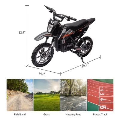 36V Kids Ride On Dirt Bike,15.5MPH Fast Speed Electric Battery-Powered Off-Road Motorcycle 4 36V Kids Ride On Dirt Bike,15.5MPH Fast Speed Electric Battery-Powered Off-Road Motorcycle - Image 4