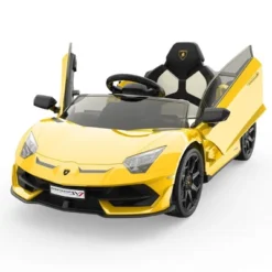 Ride On Car For Kids 12V Licensed Lamborghini Electric Vehicles Battery Powered Sports Car With Control -Home Decor Store GUEST b3281099 304f 4478 8230 de634b5bb3e8