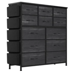 12 Drawer Dresser For Bedroom, Tall Fabric Dressers & Chest Of Drawers, Fabric Storage Tower -Home Decor Store GUEST b35f169b ec57 4efb ac0e c437dfda72e9