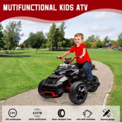 12V 3 Wheeler Ride On ATV Electric Motorcycle, Battery Powered Electric Vehicle W/Led Lights -Home Decor Store GUEST ba9bf8de 7666 41a0 ba3a 3b290cca62fe