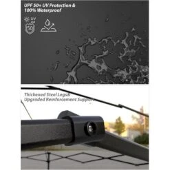 10'x10' Pop Up Canopy Tent, Easy To Set Up And Take Down, Waterproof UV For Farmer Market, Party, Event, Patio -Home Decor Store GUEST bd985bbd 2ef3 4345 a552 ba16eb46cbf0