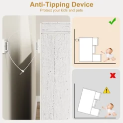 Whizmax 6 Drawer Dresser For Bedroom, Modern Double Dresser Organizer With Storage, Wooden Chest Of Drawers For Bedroom, Living Room, Nursery- White -Home Decor Store GUEST be197319 9bd6 48ef 9102 e31c6b356885