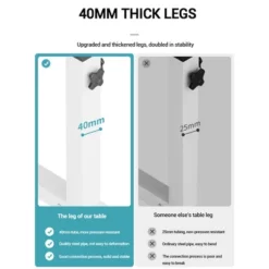 Movable Overbed Table With Wheels 23.6-37.4in Adjustable Height Overbed Table Rolling Tray Table Medical Bedside Desk With 0-90Degrees Tilting Surface -Home Decor Store GUEST c0a0614a 42cd 44a6 b168 7e751c92029a