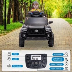 Officially Licensed Toyota Tacoma 12V Kids Ride On Car, Kids Electric Vehicles With Parent Remote Control -Home Decor Store GUEST c2fed708 ff41 46a3 bded dfb05ac1e073