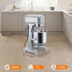 10Qt Commercial Food Mixer, 600W Commercial Stand Mixer With 3 Speeds Adjustable &3 Mixer Attachments -Home Decor Store GUEST c3aeb6f5 4552 4f67 824d f7e198d23d13