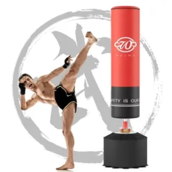Punching Bag With Stand, Heavy Boxing Bag Freestanding With Suction Cup For Adult Kids