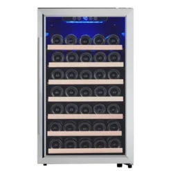20 Inch Wine Fridge, 52 Bottle Wine Cooler Refrigerator, 40-66¡ãF Wine Refrigerator With Glass Door, Blue LED Light Wine Fridge 13 20 Inch Wine Fridge, 52 Bottle Wine Cooler Refrigerator, 40-66¡ãF Wine Refrigerator With Glass Door, Blue LED Light Wine Fridge -Home Decor Store GUEST c5dd5bf3 ba55 42c6 b4d0 626e6aa7ca28