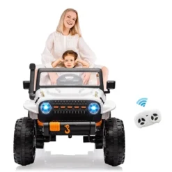 24V Kids 2 Seater Ride On Truck Car Electric Vehicles W/Remote Control -Home Decor Store GUEST c8c3b21d 38a9 4adc 9d55 199d4d2ee620