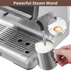 Espresso Machine With Grinder, Barista Espresso Maker With Milk Frother Steam Wand -Home Decor Store GUEST c9199306 5809 4aba b1d7 9dfedd4ba3e2