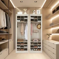 Hall Tree With Bench And Shoe Storage, 4-in-1 Entryway Bench With Coat Rack, 15 Shoe Cubbies & 5 Coat Hooks, Gray -Home Decor Store GUEST cb35d8cb 332a 4f4f a769 9134b860375e