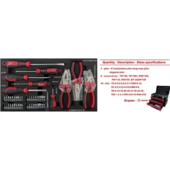 Mechanic Tool Set For Home,3-Tier Socket Wrench Ratchet Plier Nails, Home Tool Set Mechanics Kit With 3 Drawers Organizer For Adults Man Handyman -Home Decor Store GUEST d2497178 7254 4d8e be63 7f2bc282edb9