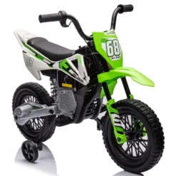 12V Electric Dirt Bike, Kids Electric Motorcycle With 25W*2 Motor, Twist Grip Throttle, Training Wheels, Spring Suspension -Home Decor Store GUEST d2baffdf d18d 4cf2 b2a1 9194d380f968
