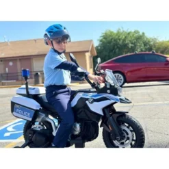 Kids Ride On Motorcycle, Police Motorcycle For Kids With LED Headlights, Music, And Spring Suspension, Ride On Car For Kids -Home Decor Store GUEST d445e0b2 79c8 470d bafc b25dcb517a2c