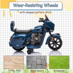 Ride On Motorcycle For Kids, 6V Electric Dirt Bike, License Motorcycle With USB, AUX, Music And Headlight For Toddler 1-3 -Home Decor Store GUEST d4b18eb0 dbee 4b5a b994 31e4072469ea