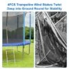Trampoline, 10FT 12FT 14FT 16FT Trampolines For Kids & Adults