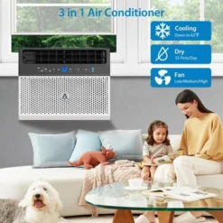 6000 BTU Window Air Conditioner U-Shaped, Window Ac Air Units U Shaped Cools Up To 250 Sq. Ft. -Home Decor Store GUEST dbd2b4f2 022c 4ae1 94dd 9df763a71c72 1