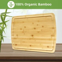 24 X 18 In Extra Large Organic Bamboo Cutting Board,Meal Prep & Serving Wooden Cutting Board -Home Decor Store GUEST df3bf91a 60c6 4c1e 9bc1 b54481f44b2e